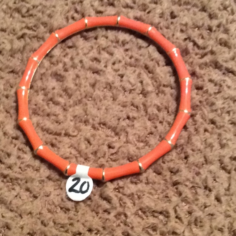 Orange bracelet